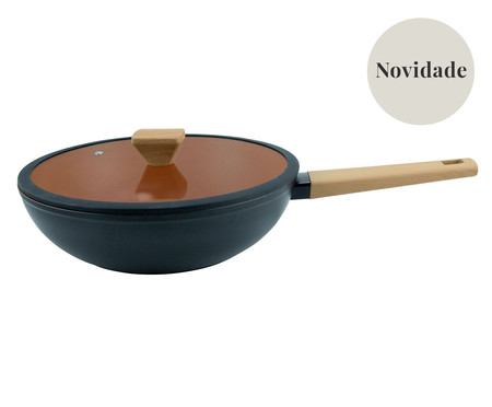 Wok com Antiaderente Revestido Crivelaro | Westwing