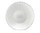 Prato Fundo com Filete Azul Concha, Branco | WestwingNow
