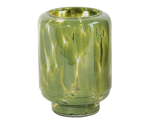 Vaso Murano Verde Oliva, Verde | WestwingNow