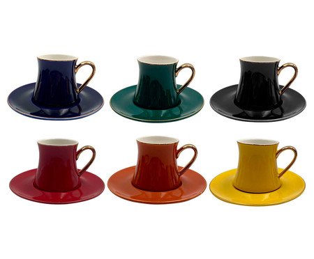 Jogo de Xícaras para Café Color | Westwing