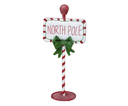 Placa Natalina North Pole