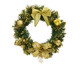 Guirlanda Decorada Fluffy com Laço - Dourado, gold | WestwingNow