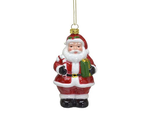 Enfeite para Árvore Papai Noel Rechonchudo, white | WestwingNow