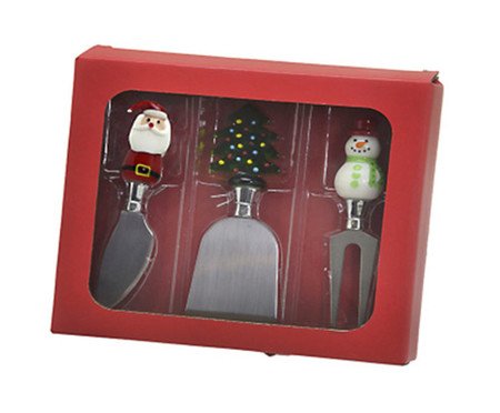 Trio de Talheres para Queijo Mini Árvore | Westwing
