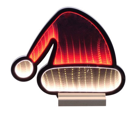 Luminária de Mesa Gorro Natalino Bivolt - Vermelha | Westwing