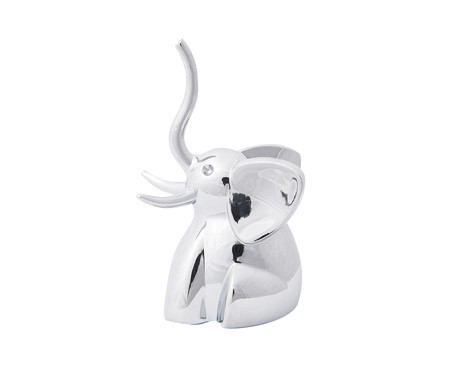 Adorno Zoola Elephant Ring Hldr Chrome