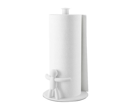 Porta Papel Toalha Buddy Branco | Westwing