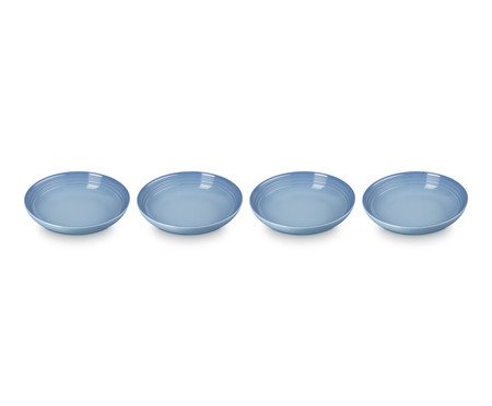 Jogo de Pratos Fundo Vancouver Chambray - 22cm | Westwing