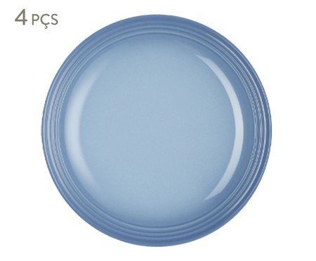 Jogo de Pratos Fundo Vancouver Chambray - 22cm | Westwing