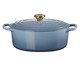 Panela Oval Signature Chambray - 31cm, Azul | WestwingNow