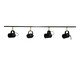 Trilho de Teto Becker com 4 Spots Preto, black | WestwingNow