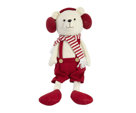 Urso de Pelcia com Fone Peppermint