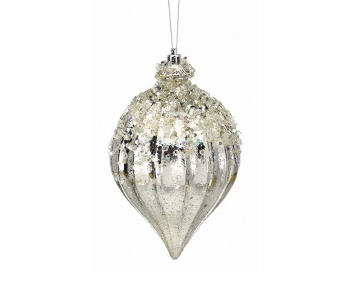 Enfeite de Pendurar Pingente Crystal, silver or metallic | WestwingNow