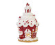 Casinha de Doces Gingerbreadsanta com Led, red | WestwingNow