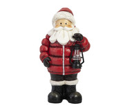 Figura Decorativa Noel com Lanterna em Resina | WestwingNow