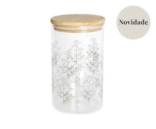 Porta Mantimento Charming, Transparente | WestwingNow
