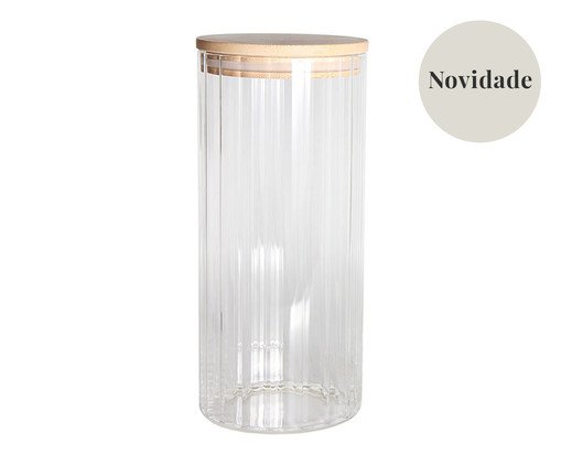 Porta Mantimento Brusque, Transparente | WestwingNow
