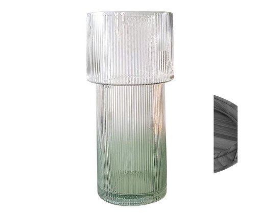 Vaso Centaurus Verde, Transparente | WestwingNow