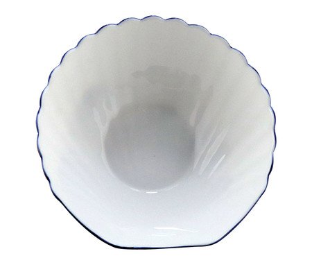 Bowl com Filete Azul Concha
