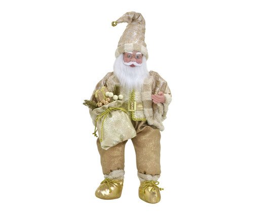 Papai Noel Decorativo Musical Branco I, white | WestwingNow