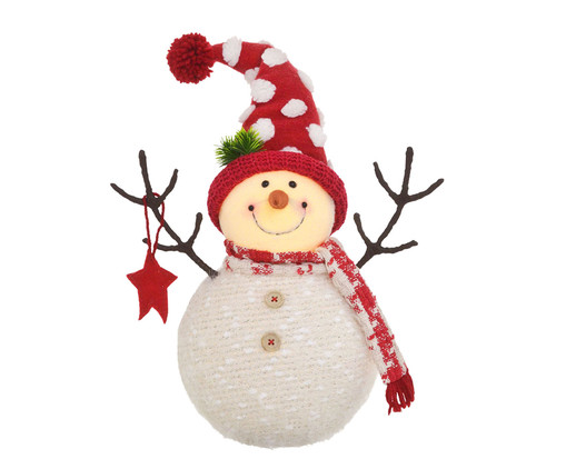 Boneco de Neve com Luz Branco, white | WestwingNow