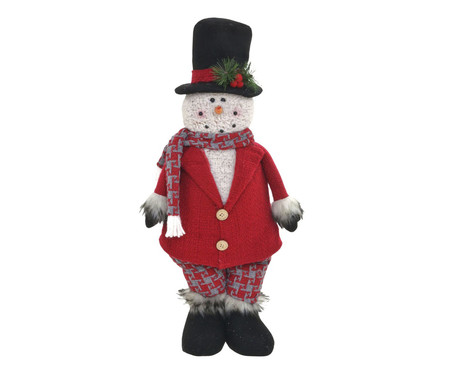 Boneco de Neve Decorativo Branco