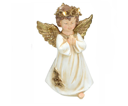 Anjo Decorativo com Luz Branco