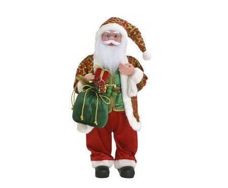 Papai Noel Decorativo Musical Branco | Westwing