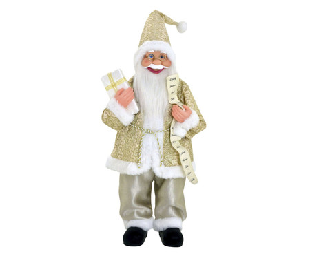 Papai Noel Decorativo Branco III