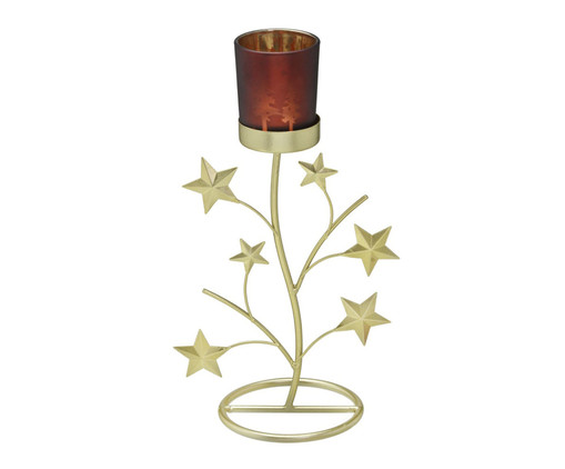 Candelabro Natalino Dourado, gold | WestwingNow