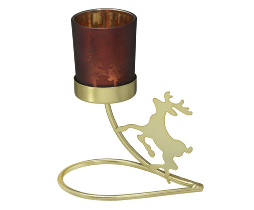 Candelabro Natalino Dourado IV, gold | WestwingNow