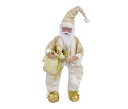 Papai Noel Decorativo Musical Branco II | WestwingNow