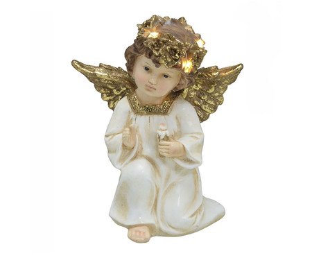 Anjo Decorativo com Luz Branco | Westwing