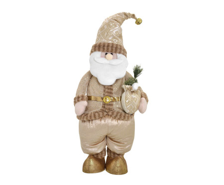 Papai Noel Decorativo Branco