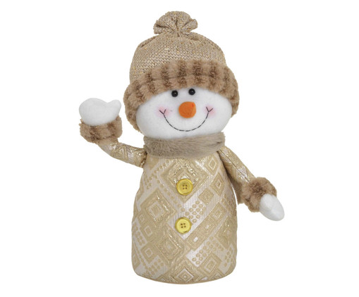 Boneco de Neve Decorativo Branco, white | WestwingNow