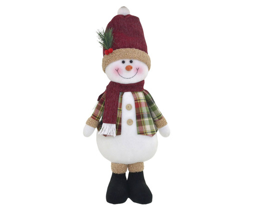 Boneco de Neve Decorativo Branco, white | WestwingNow