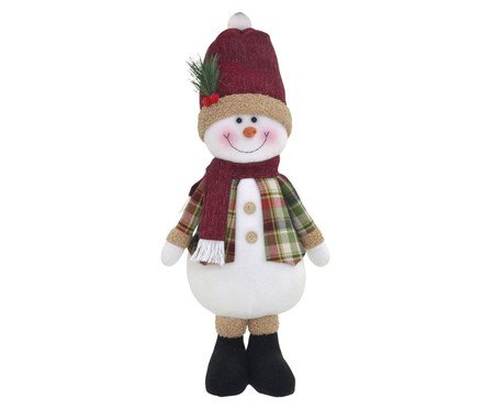 Boneco de Neve Decorativo Branco | Westwing
