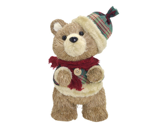 Urso Natalino Decorativo Marrom, brown | WestwingNow