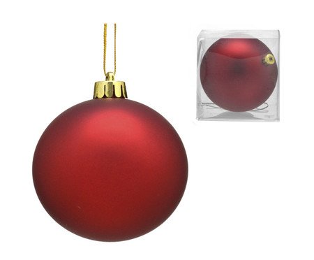Bola Natalina Vermelho I | Westwing