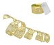 Fita Natalina com Led V M Dourado, gold | WestwingNow