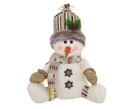 Boneco de Neve Decorativo Branco | Westwing