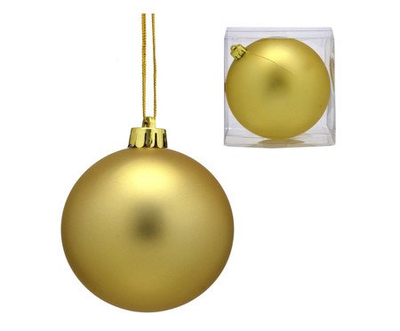 Bola Natalina Dourado I | Westwing