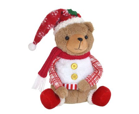Urso Natalino Decorativo Branco | Westwing