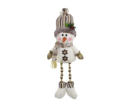 Boneco de Neve Decorativo Branco | Westwing