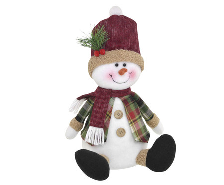 Boneco de Neve Decorativo Branco