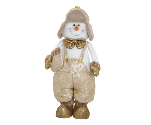 Boneco de Neve Decorativo Branco, white | WestwingNow