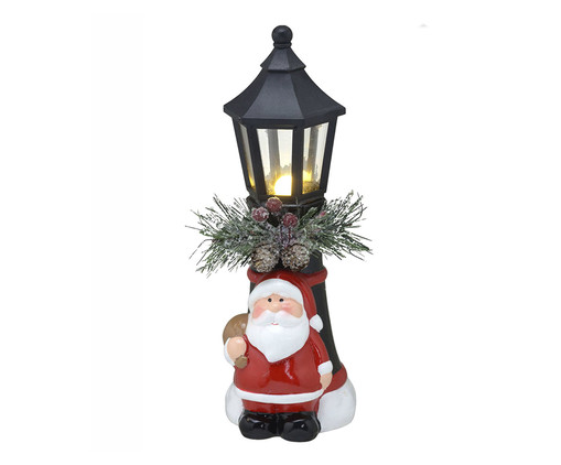 Papai Noel Decorativo com Luz Branco, white | WestwingNow