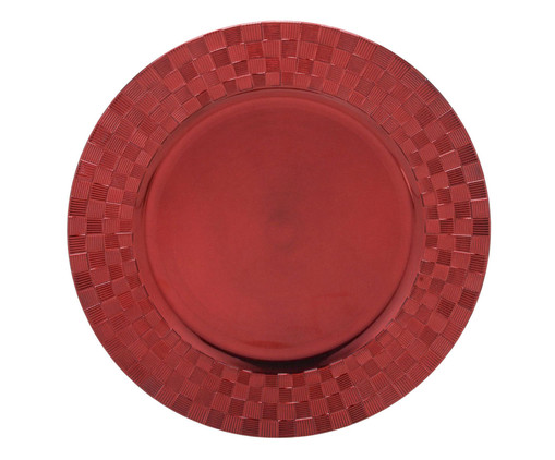 Sousplat II Vermelho, red | WestwingNow