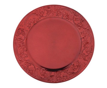Sousplat V Vermelho | Westwing