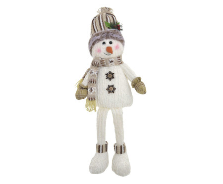 Boneco de Neve Decorativo Branco I